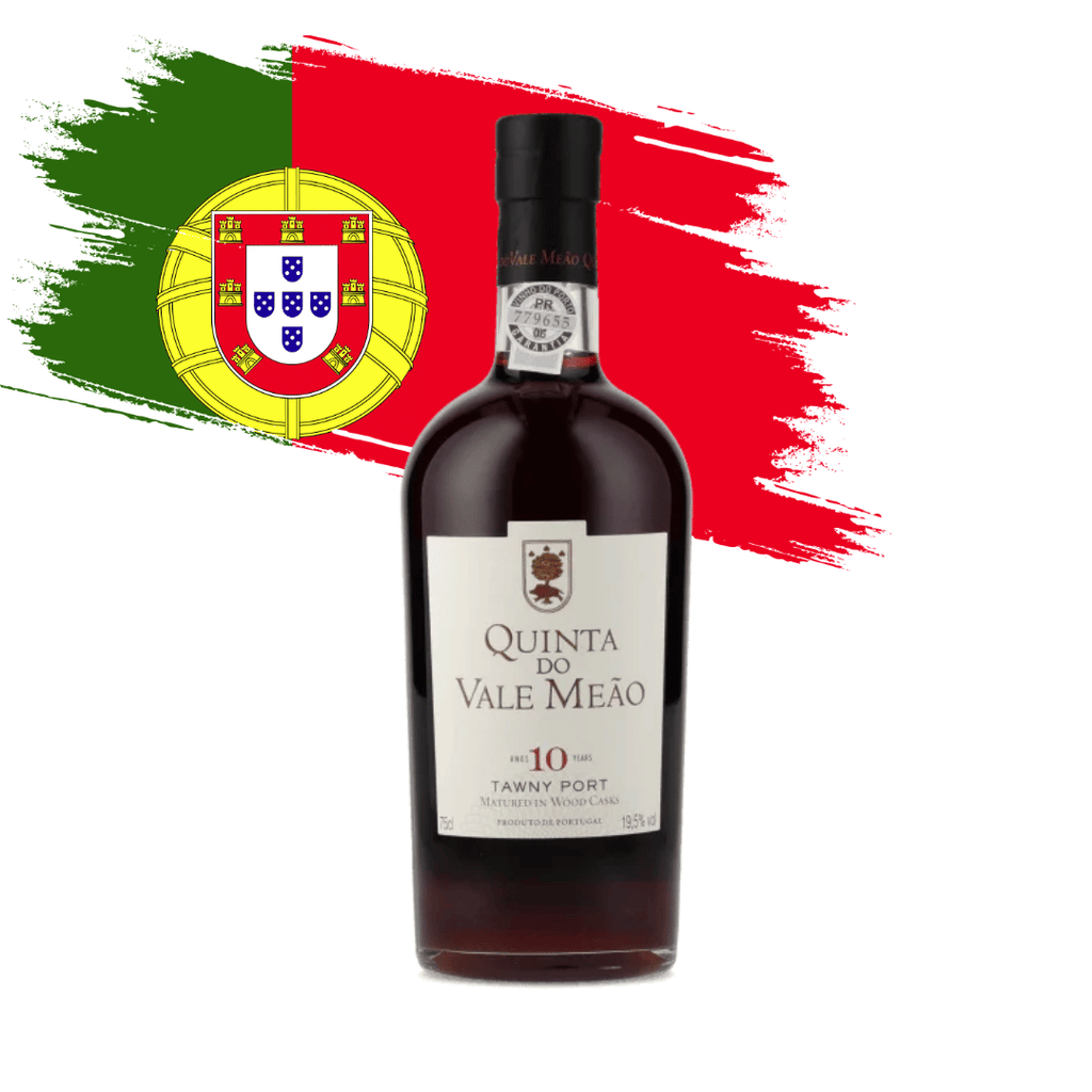 Quinta do Vale Meão 10 Years Old Tawny Port. Porto Tawny do Douro, com notas de nozes e chocolate. Compra online, entrega em BH, Nova Lima e envio nacional.