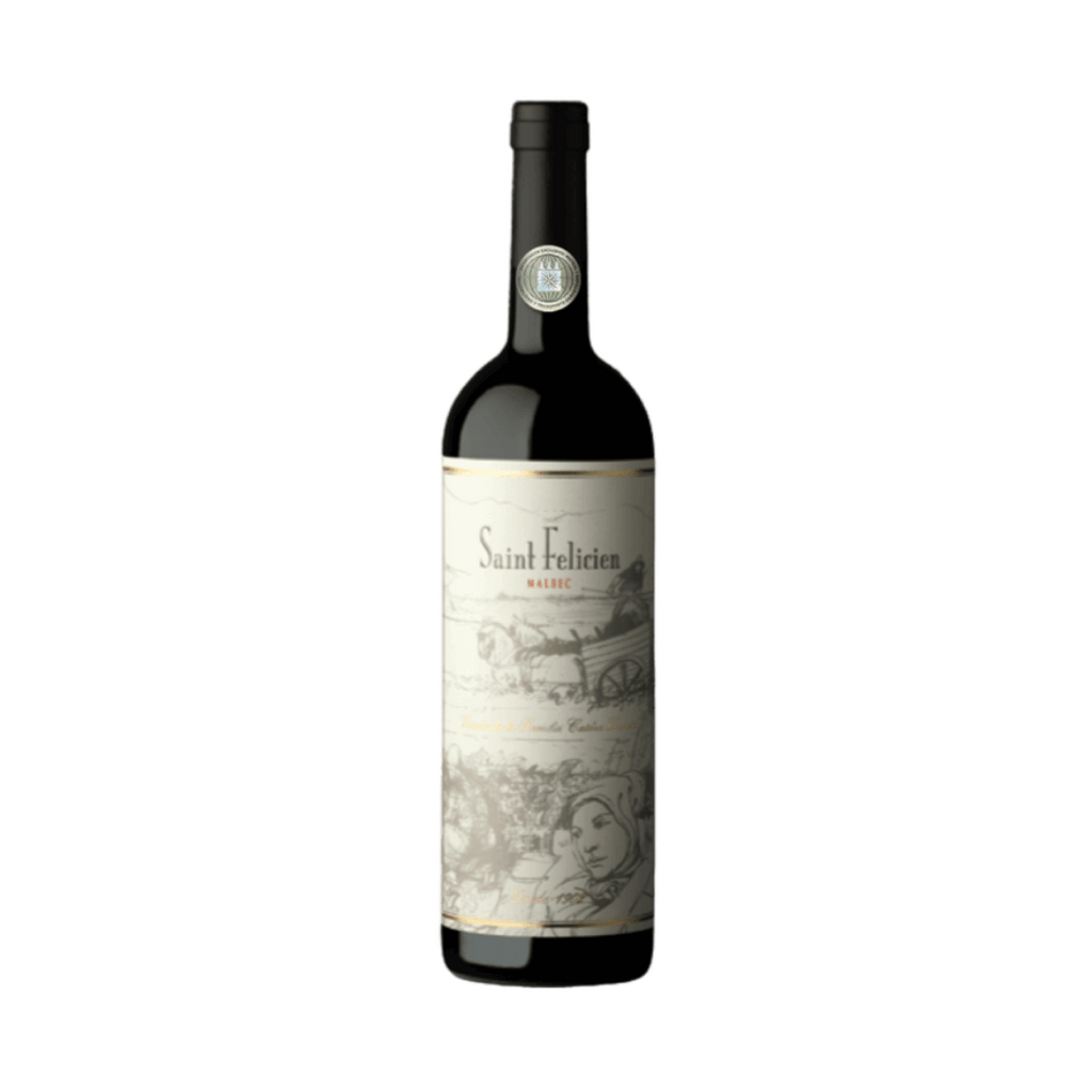 Saint Felicien Malbec da Catena Zapata. Vinho tinto argentino de Mendoza, Malbec expressivo. Compra online, entrega em BH, Nova Lima e envio nacional.