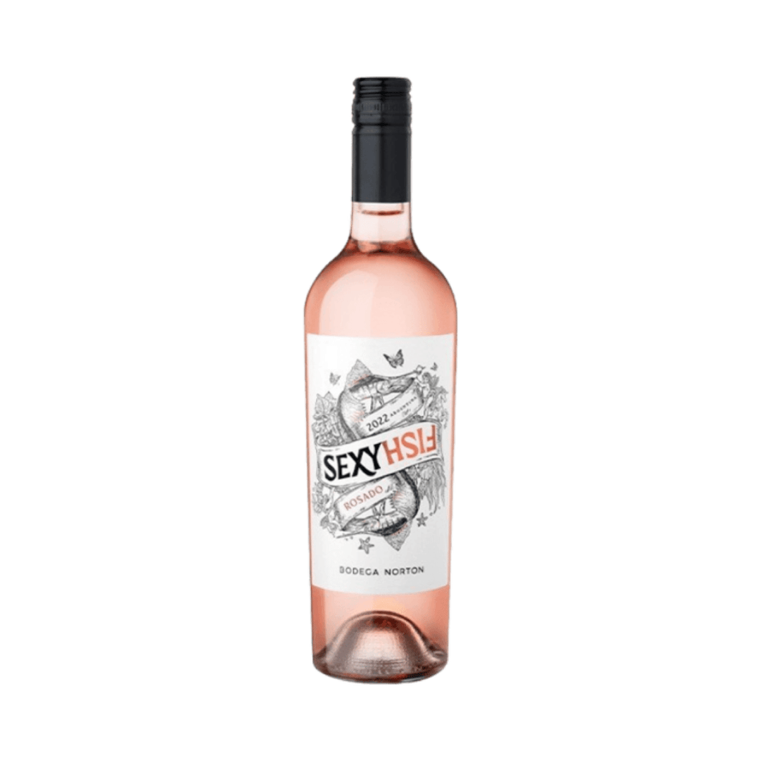 Sexy Fish Rosado Exclusivo Rosé de Malbec elaborado pela Bodega Norton em Mendoza - Argentina. Vinho rosé argentino em nossa loja e delivery para Belo Horizonte BH, Nova Lima e Pampulha.