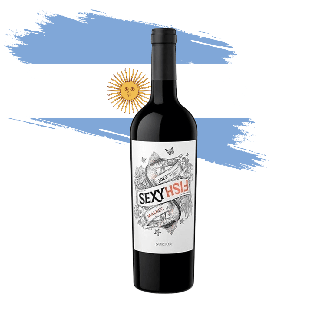 Sexy Fish Malbec Elegante Malbec elaborado pela Bodega Norton, em Mendoza - Argentina. Vinho tinto argentino em nossa loja e delivery para Belo Horizonte BH, Nova Lima e Pampulha.