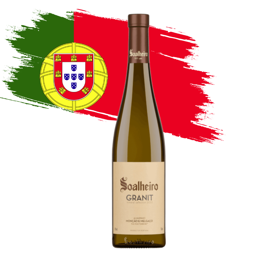 Soalheiro Granit Vinho Verde Monção e Melgaço Portugal Magnífico e mineral vinho verde 100% Alvarinho elaborado pela Soalheiro, no Minho. Vinho branco português em nossa loja e delivery para Belo Horizonte BH e Nova Lima;