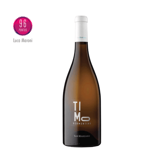 Timo Vermentino Magnífico Vermentino elaborado pela Vinícola San Marzano, na Puglia - Itália. Vinho branco italiano em nossa loja e delivery para Belo Horizonte BH, Nova Lima e Pampulha.