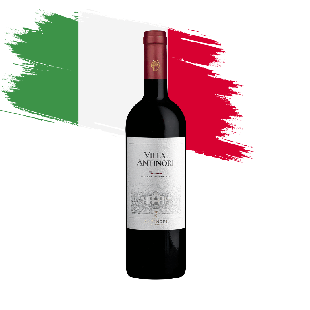 Villa Antinori Rosso Magnífico exemplar da Toscana - Itália, elaborado pela Marchesi Antinori. Vinho tinto italiano em nossa loja e delivery para Belo Horizonte BH, Nova Lima e Pampulha.